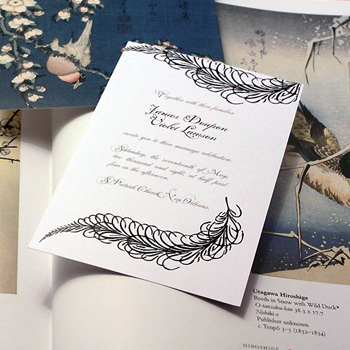 Serie Calligraphy - Modello Feather