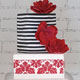 Striped cake by Vanilla Bakes